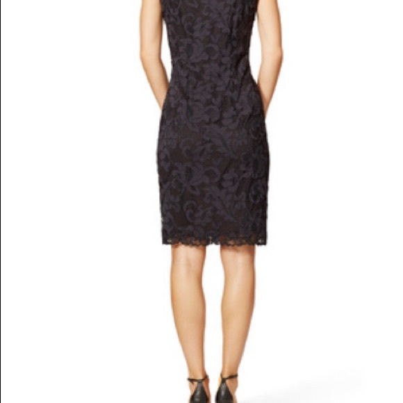 🔥🔥Natori black lace scoop neck dress. Worn once - Picture 8 of 13